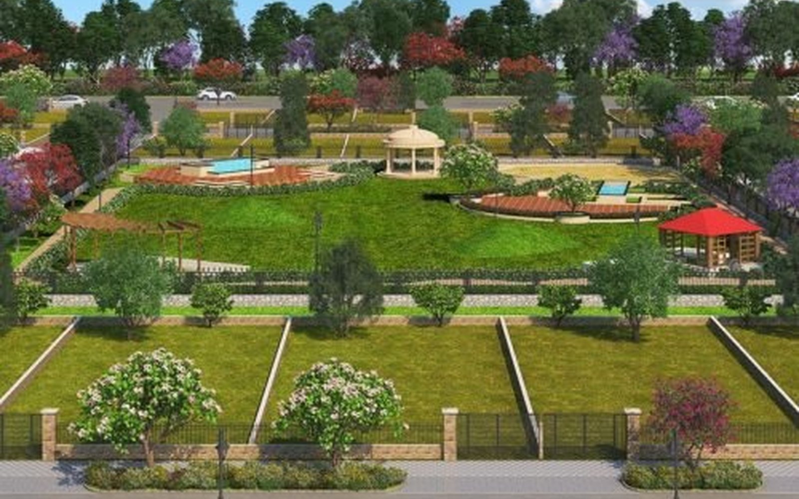 Central Park Mikasa Plots official project visual